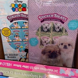 Ready to ship Valentine cards and stickers (variety)